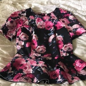 ASOS peplum top